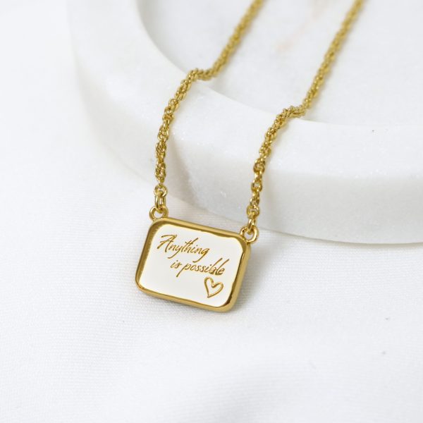 Asteria Necklace Gold